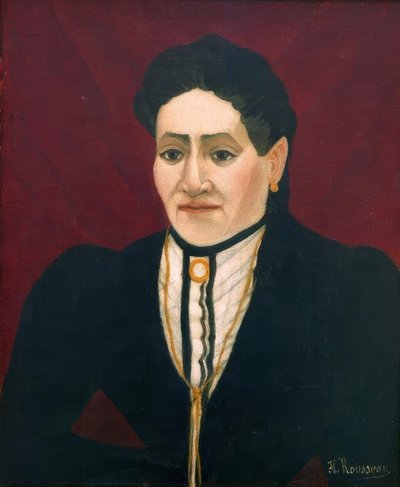 Portrait of a Woman by Henri Rousseau